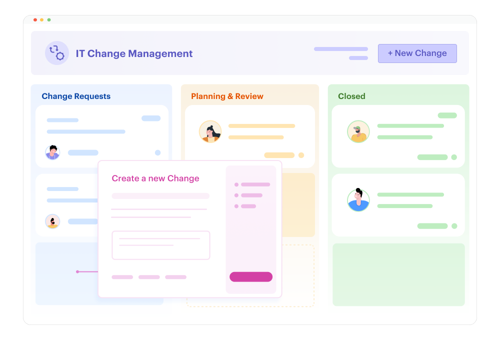 it change management template